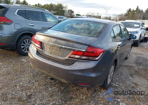 2014 Honda Civic Lx из США, поврежденный, VIN 2HGFB2F54EH549675